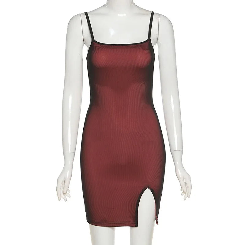 Mesh Double Layer Dress