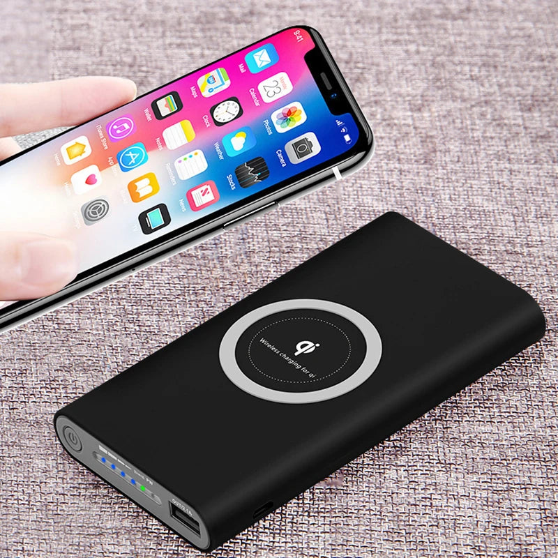 Portable 20,000mAh Wireless External Battery Power Bank