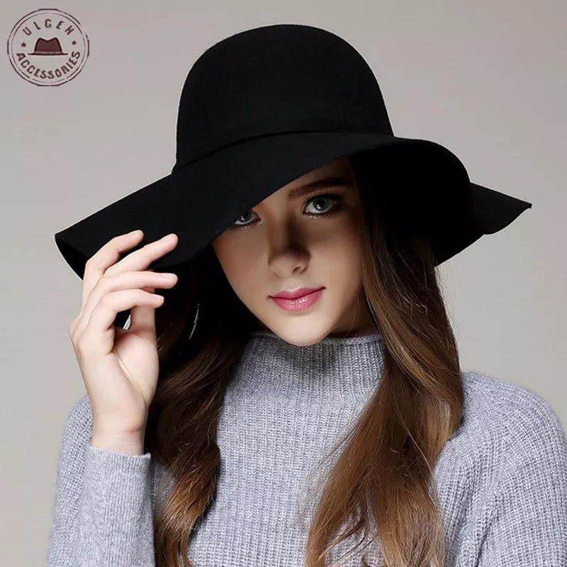 Wide Brim Floppy Hat