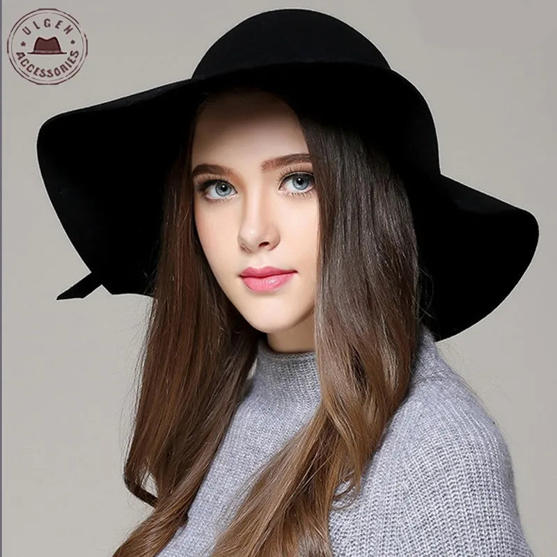 Wide Brim Floppy Hat