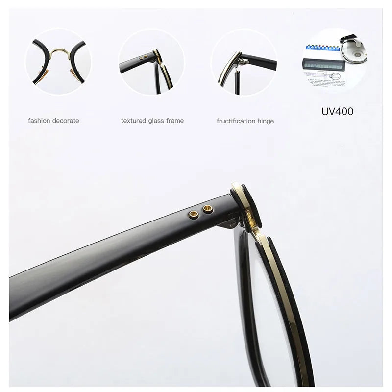 Semi-Transparent Optical Eyeglasses