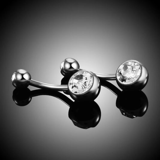 Titanium Navel Piercing Externally Threaded Belly Button Rings