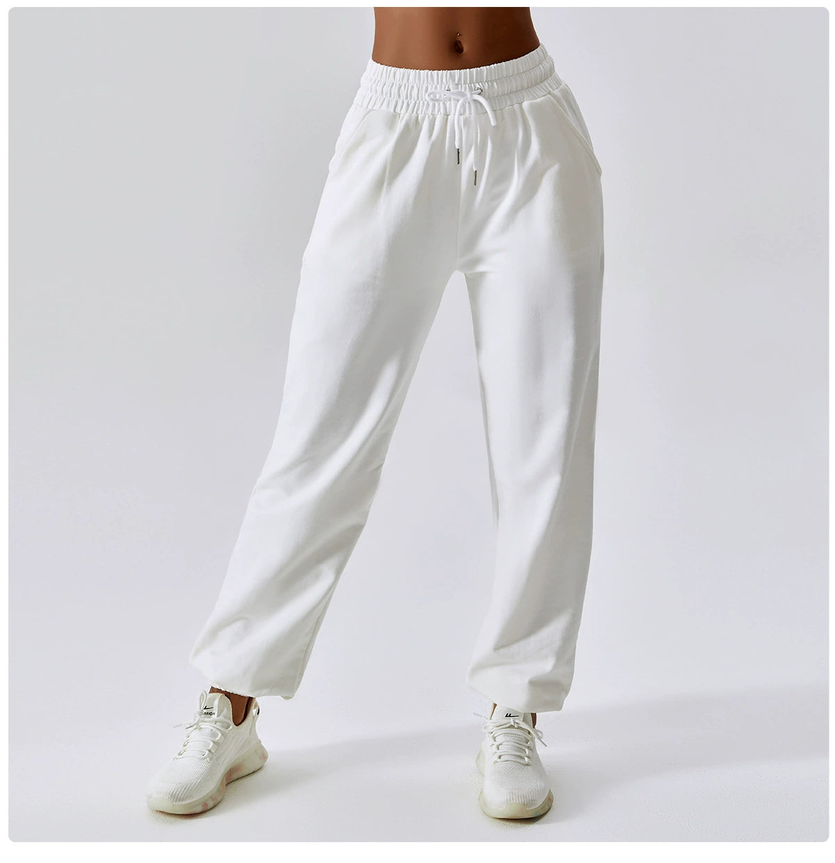 Fitness Trousers Straight Waist