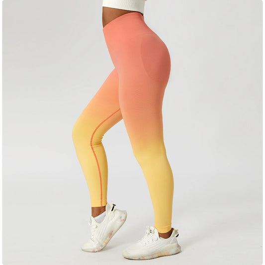 Seamless Hip Raise High Waist Yoga Pants