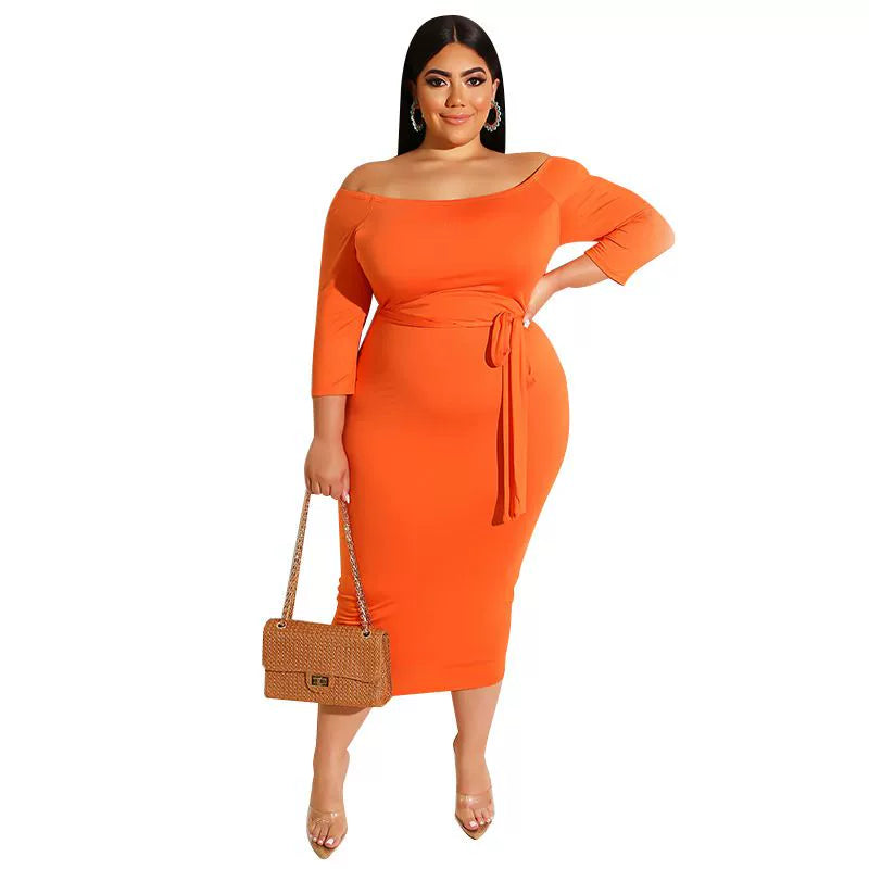 Plus Size Knee over Dress