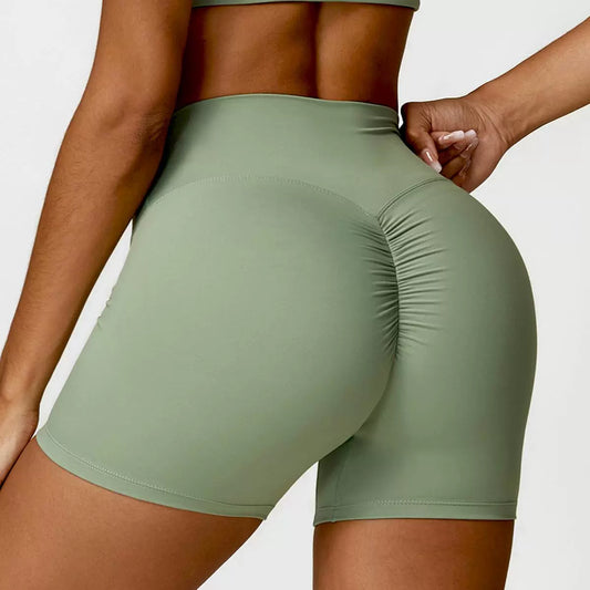 High Waist Yoga Shorts