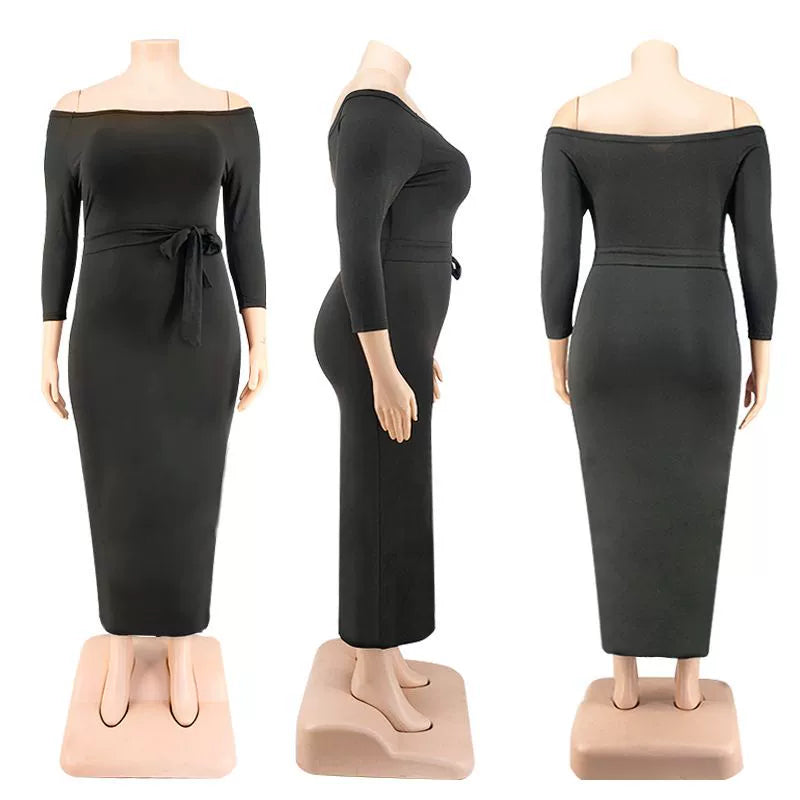 Plus Size Knee over Dress