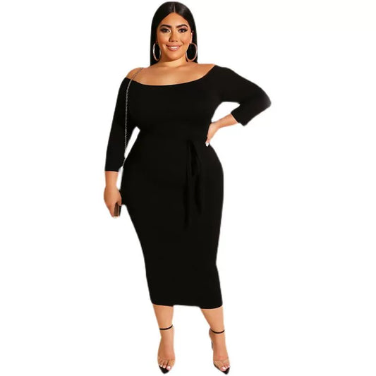 Plus Size Knee over Dress