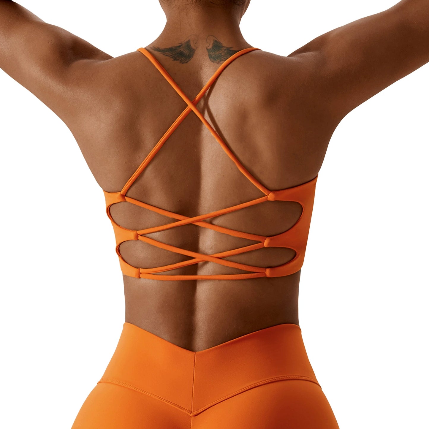 Open Back nude Feel Yoga Bra