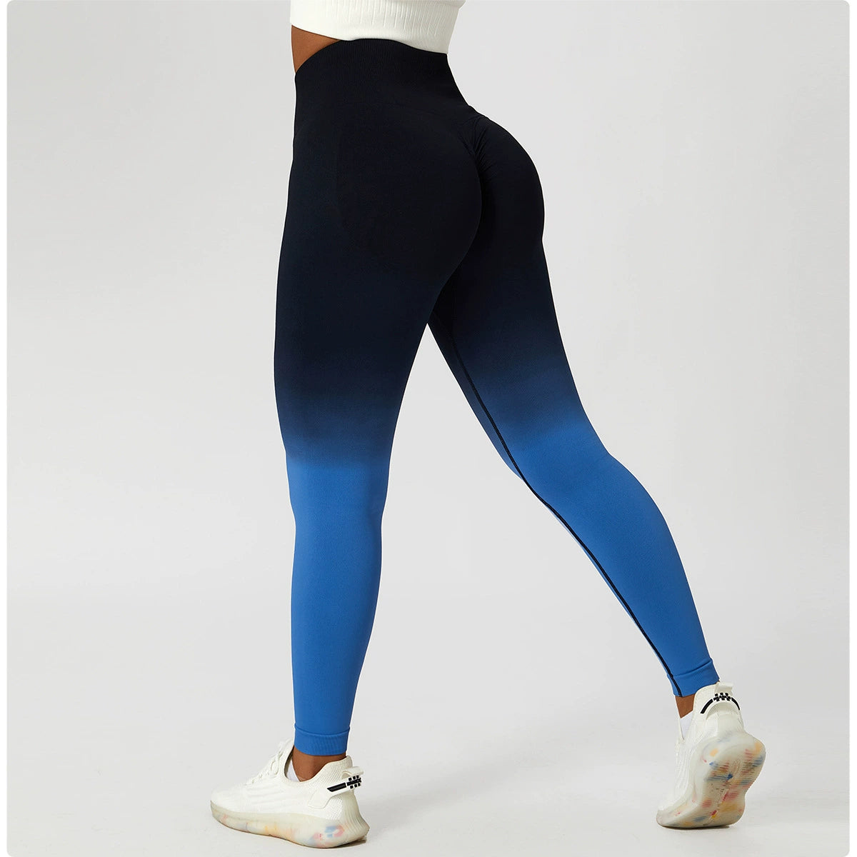 Seamless Hip Raise High Waist Yoga Pants