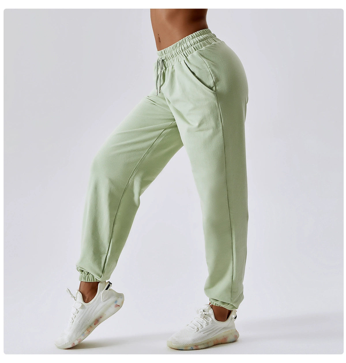 Fitness Trousers Straight Waist