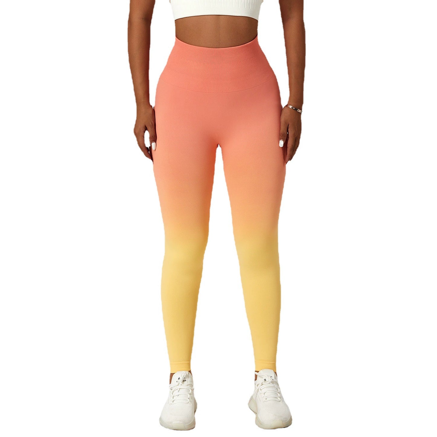 Seamless Hip Raise High Waist Yoga Pants