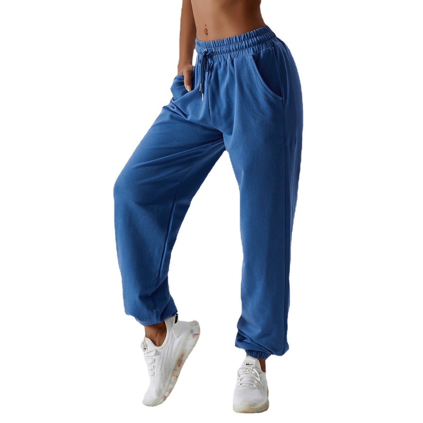 Fitness Trousers Straight Waist