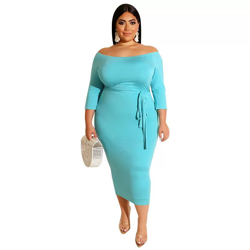 Plus Size Knee over Dress