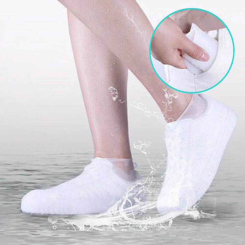 Waterproof Non-slip Silicone Shoe cover (2Pieces)