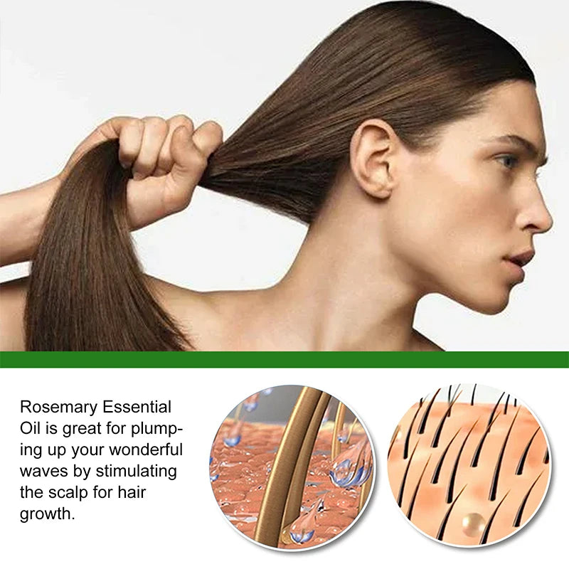 Rosemary Essential Oil Anti-frizz Anti Hair Loss oil