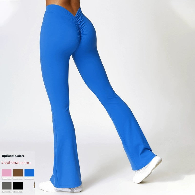 Buttock Lifting Yoga Trumpet pants