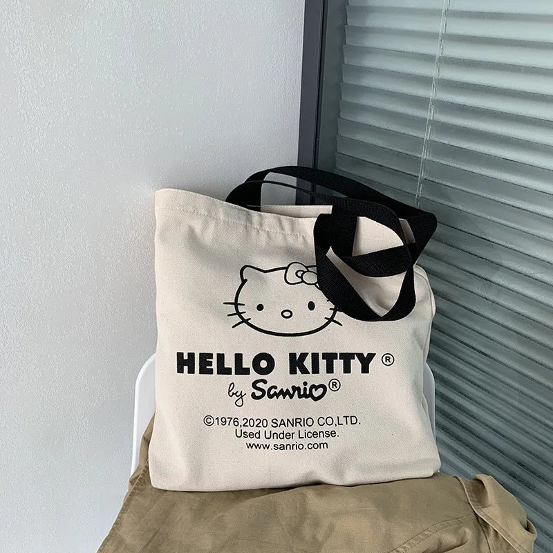 Hello Kitty Canvas Handbag