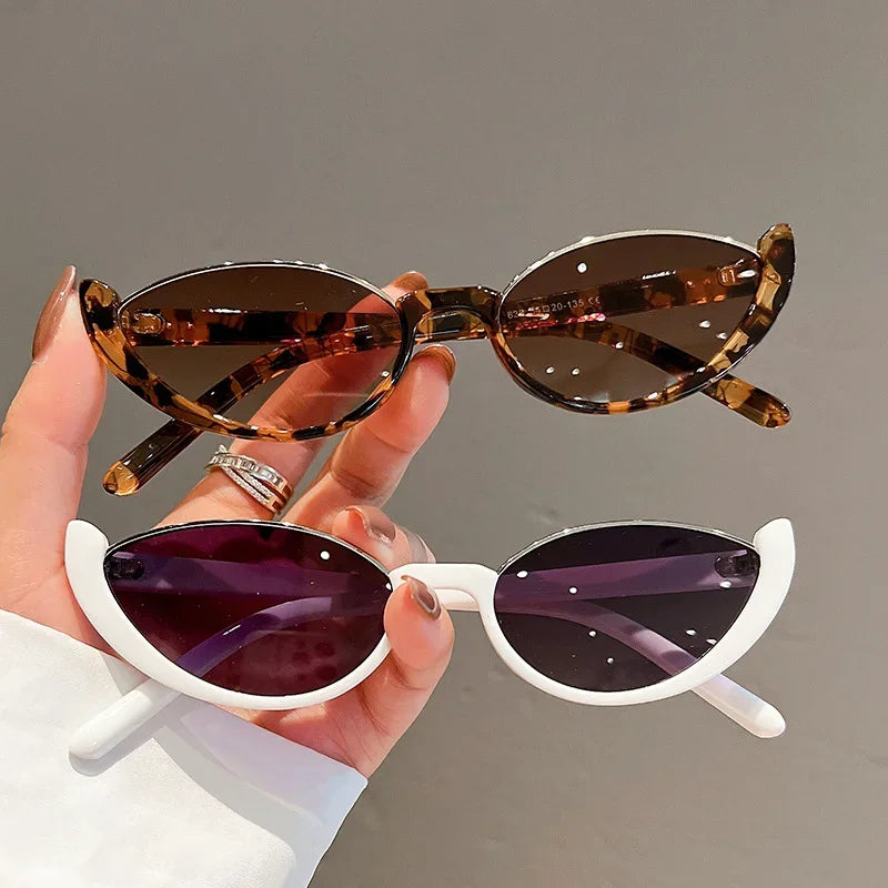 Half Frame Cat Eye Sunglass