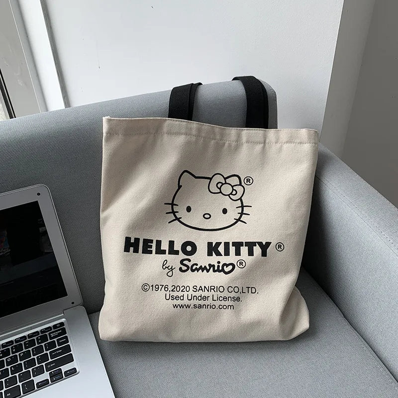 Hello Kitty Canvas Handbag