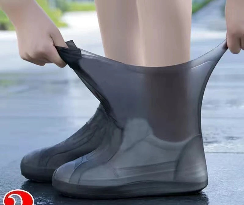 Silicone Shoe Covers slip-resistant WaterProof Rubber Rain Boot