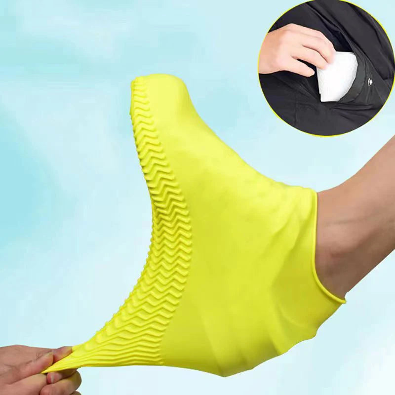 Waterproof Non-slip Silicone Shoe cover (2Pieces)